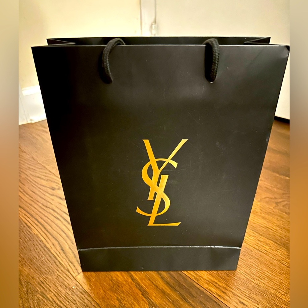 🎁 YSL BLACK GOLD YSL Shopping Bag